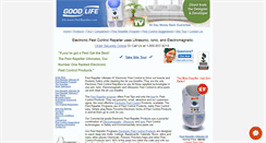 Desktop Screenshot of electronicpestrepeller.com